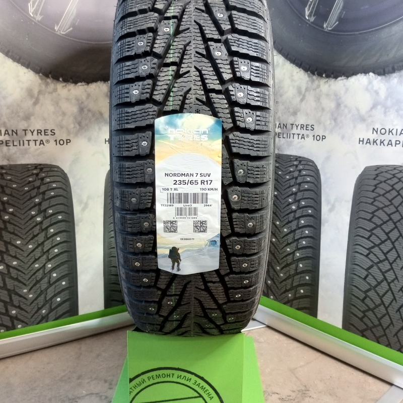 Nokian Tyres Nordman 7 SUV 235/65R17 108T XL TL (шип.)