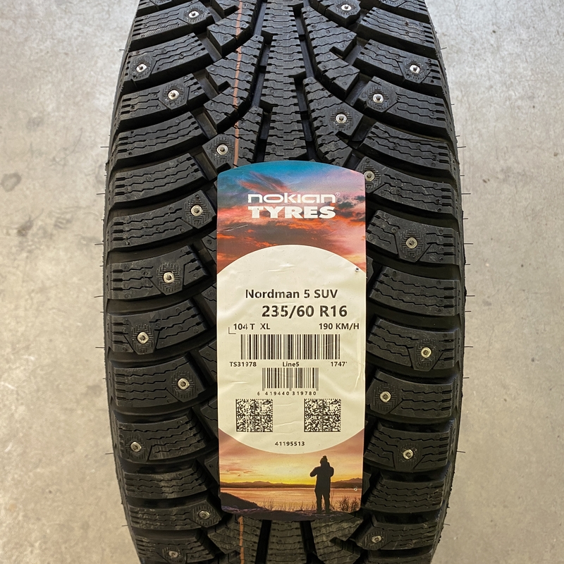 Nokian Tyres Nordman 5 SUV 235/60R16 104T XL TL (шип.)