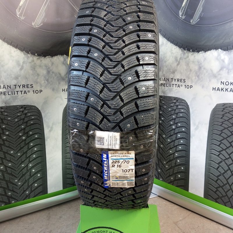 Michelin Latitude X-Ice North 2 225/70R16 107T TL (шип.)