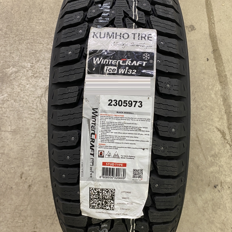 Kumho WinterCraft Ice Wi32 175/70R14 88T XL  TL (шип.)