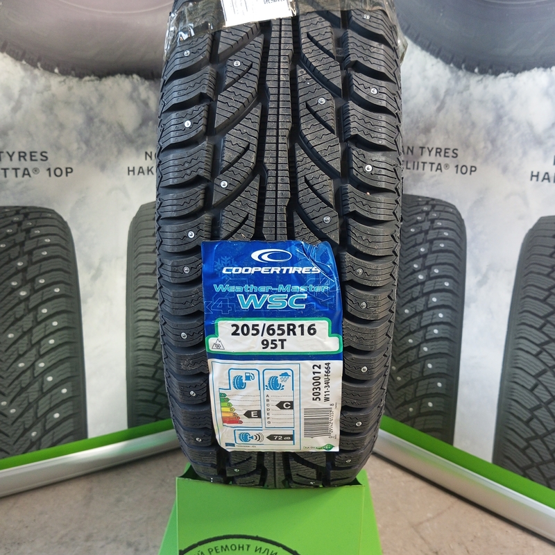 Cooper Weather-Master WSC 205/65R16 95T TL (шип.)