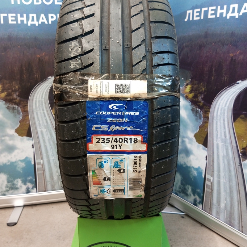 Cooper Zeon CS Sport 235/40R18 91Y TL