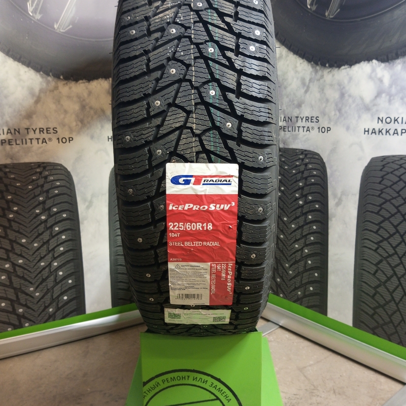 GT Radial IcePro 3 225/60R18 104T TL (шип.)