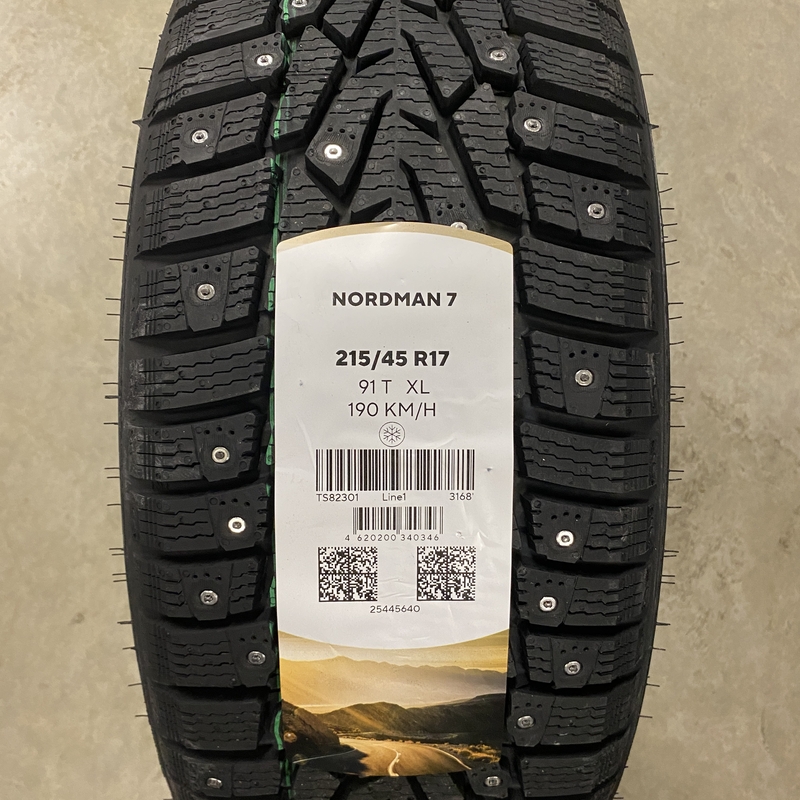 Nokian Tyres Nordman 7 215/45R17 91T XL TL (шип.)