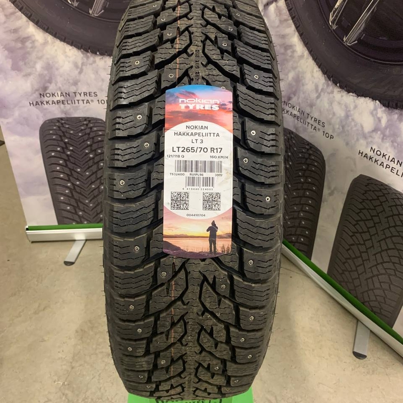 Nokian Tyres Hakkapeliitta LT3 LT265/70R17 121/118Q TL (шип.)