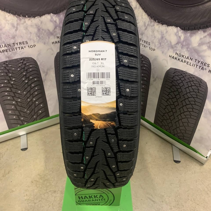 Nokian Tyres Nordman 7 SUV 225/65R17 106T XL TL (шип.)