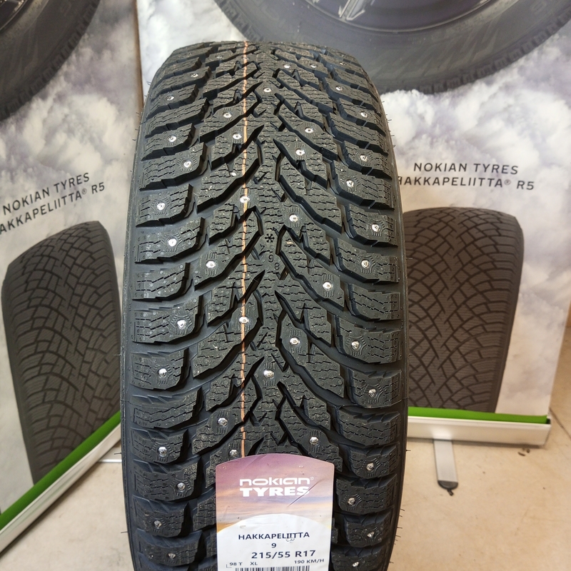 Nokian Tyres Hakkapeliitta 9 215/55R17 98T XL TL (шип.)