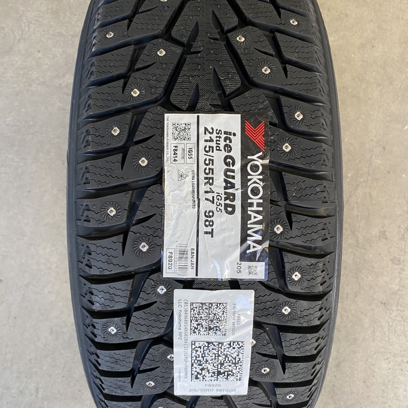 Yokohama Ice Guard Stud IG55 215/55R17 98T XL TL (шип.)