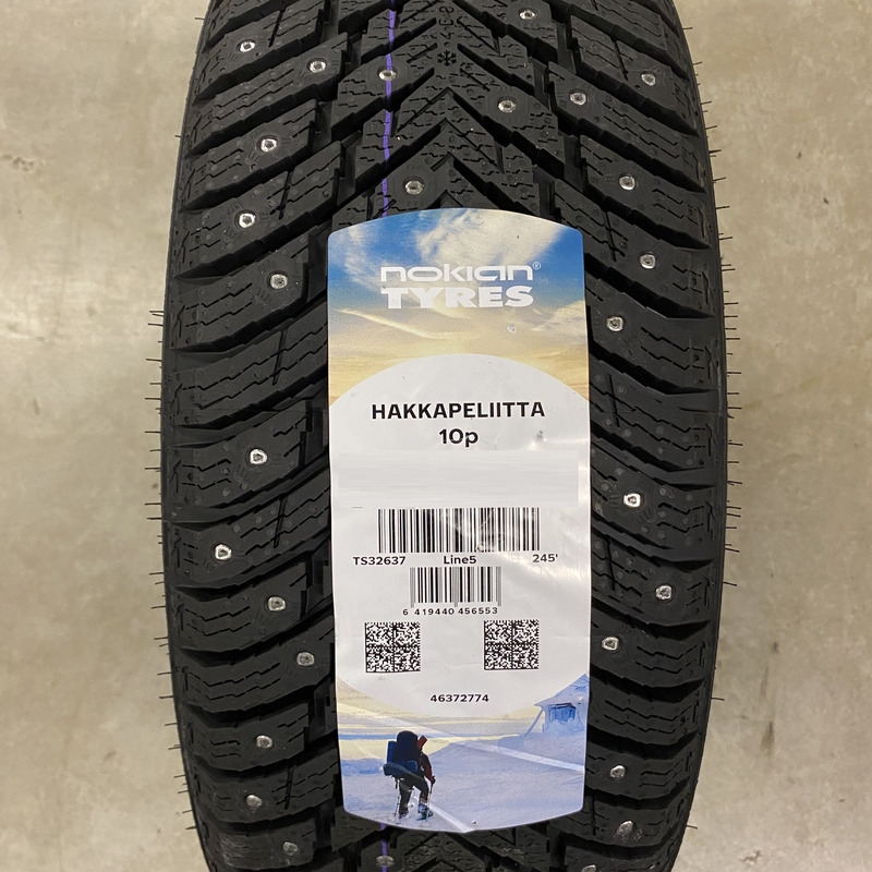 Nokian Tyres Hakkapeliitta 10p 225/55R16 99T XL TL (шип.)