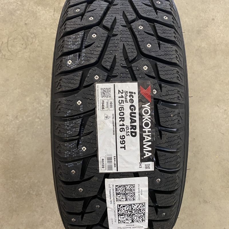 Yokohama Ice Guard Stud IG55 215/60R16 99T XL TL (шип.)