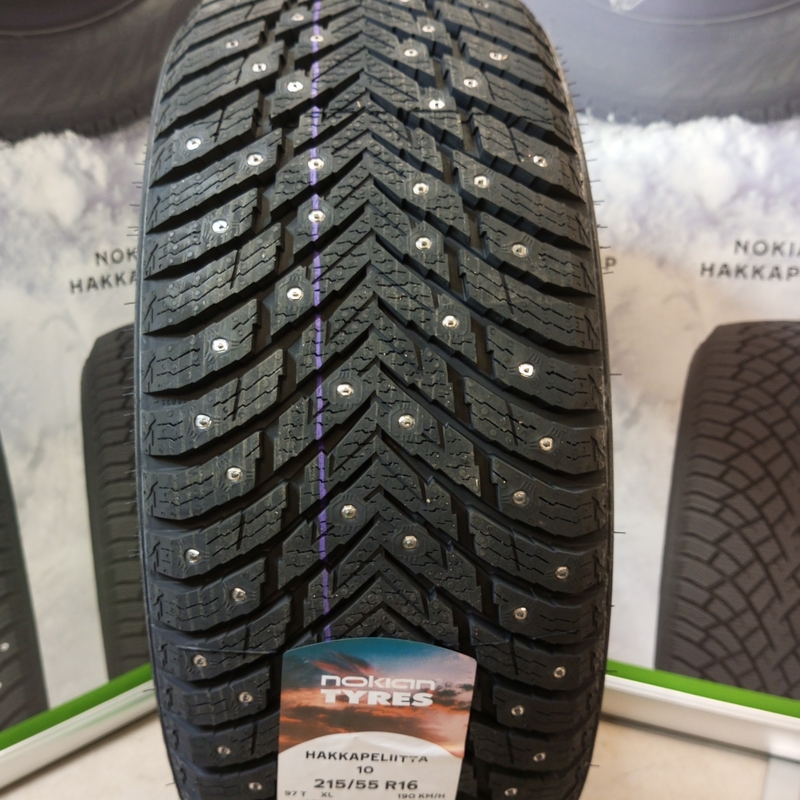 Nokian Tyres Hakkapeliitta 10p 215/55R16 97T XL TL (шип.)