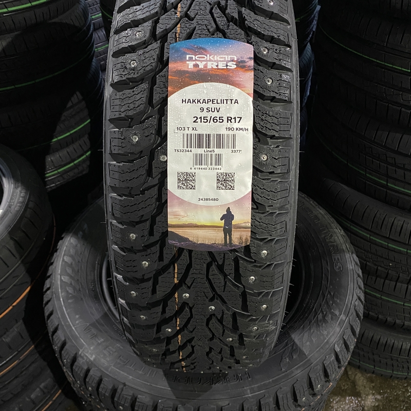 Nokian Tyres Hakkapeliitta 9 SUV 215/65R17 103T XL TL (шип.)