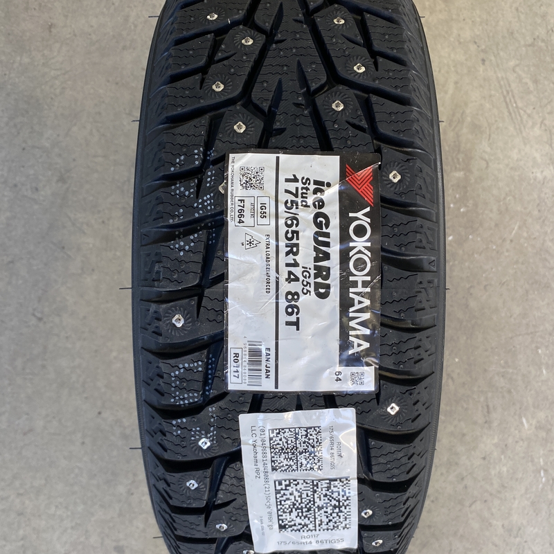 Yokohama Ice Guard Stud IG55 175/65R14 86T XL TL (шип.)