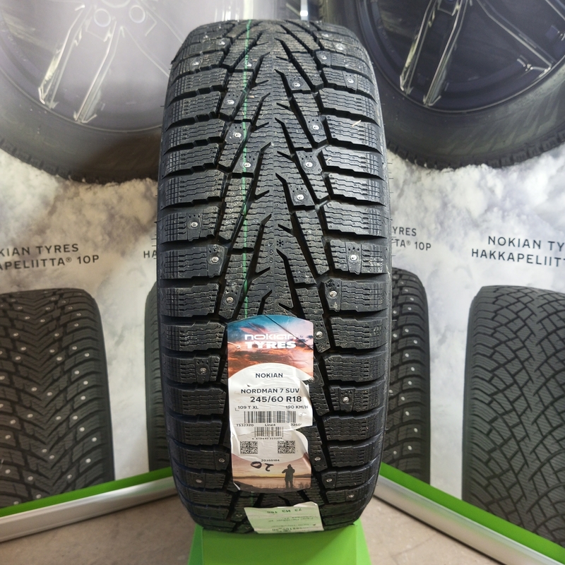 Nokian Tyres Nordman 7 SUV 245/60R18 109T XL TL (шип.)