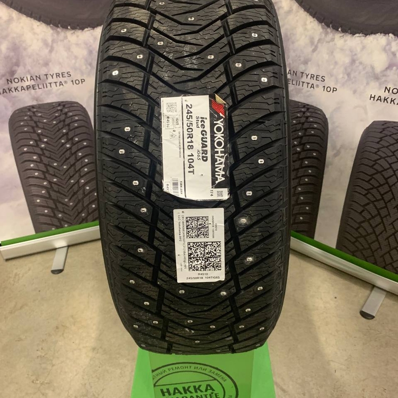 Yokohama IceGuard Stud IG65 245/50R18 104T XL TL (шип.)