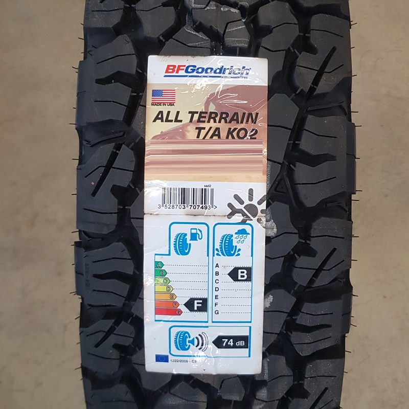 Bfgoodrich All-Terrain T/A KO2 LT225/70R17 110/107S LRD RWL  TL