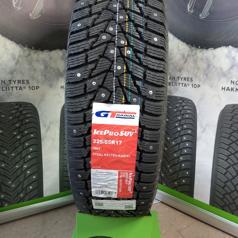 GT Radial IcePro SUV 3 225/65R17 102T TL (шип.)