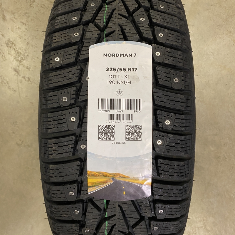 Nokian Tyres Nordman 7 225/55R17 101T XL TL (шип.)