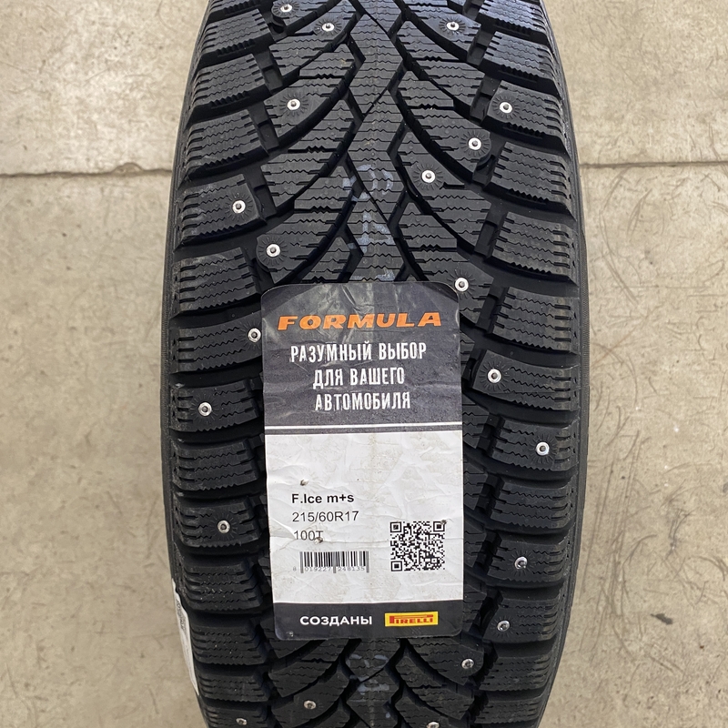 Formula Ice 215/60R17 100T XL TL (шип.)