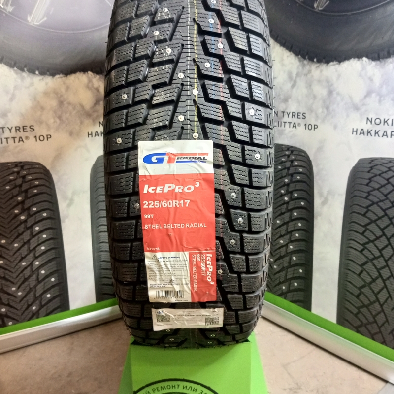 GT Radial IcePro 3 225/60R17 99T TL (шип.)