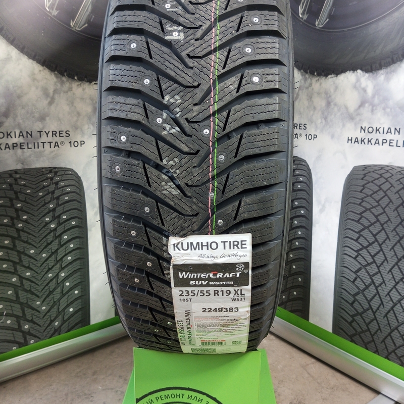 Kumho WinterCraft SUV Ice WS31 235/55R19 105T TL (шип.)