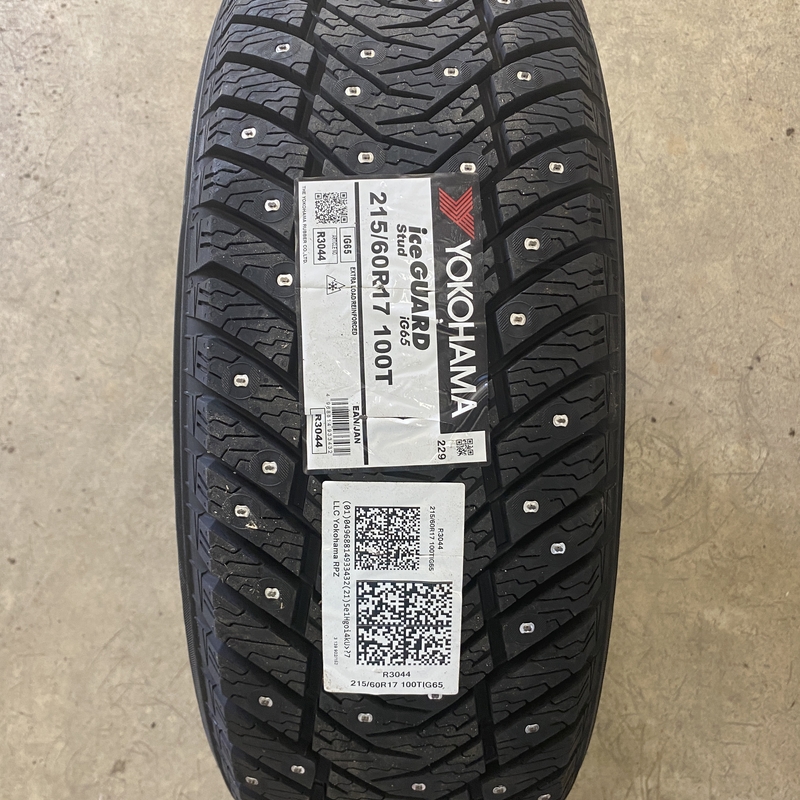 Yokohama IceGuard Stud IG65 215/60R17 100T XL TL (шип.)