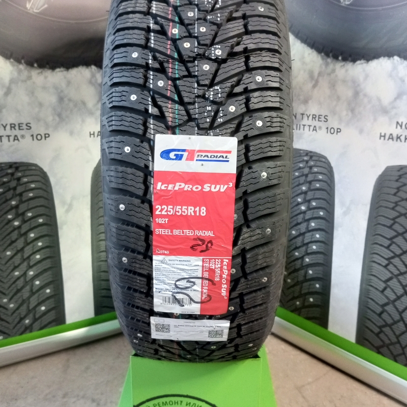 GT Radial IcePro SUV 3 225/55R18 102T TL (шип.)