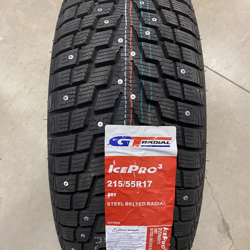 GT Radial IcePro 3 215/55R17 98T TL (шип.)