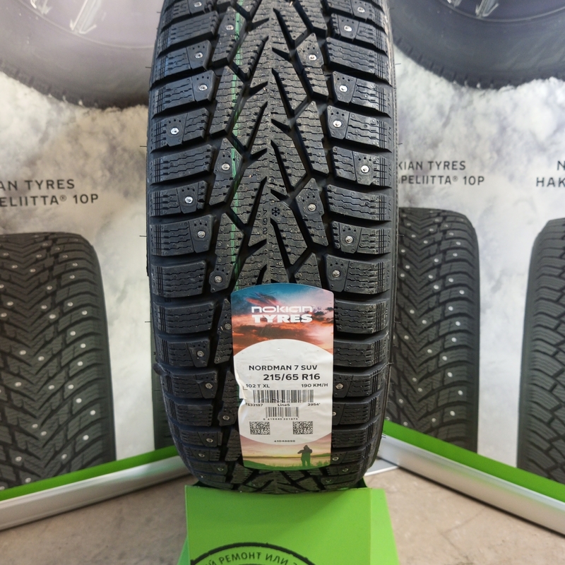 Nokian Tyres Nordman 7 SUV 215/65R16 102T XL TL (шип.)