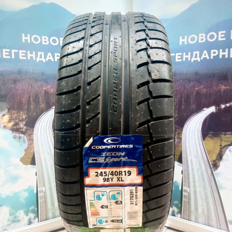 Cooper Zeon CS Sport 245/40R19 98Y TL