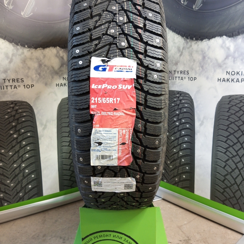 GT Radial IcePro SUV 3 215/65R17 99T TL (шип.)