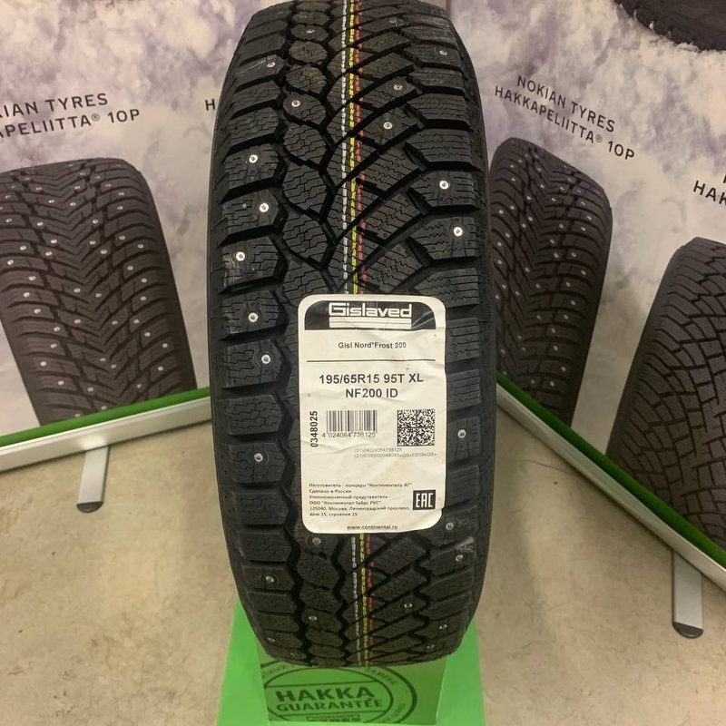 Gislaved Nord Frost 200 195/65R15 95T XL ID  TL (шип.)