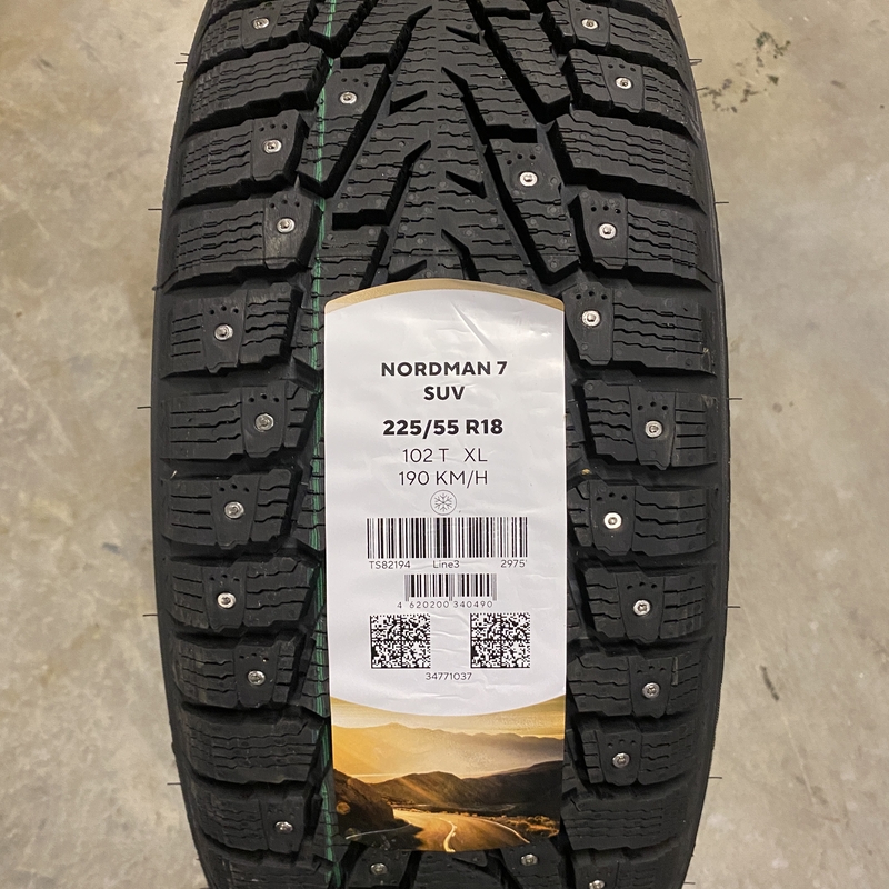 Nokian Tyres Nordman 7 SUV 225/55R18 102T XL TL (шип.)