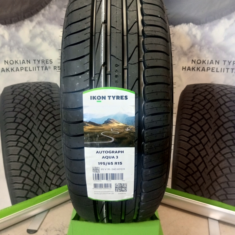 Ikon Tyres Autograph Aqua 3 195/65R15 95V XL TL