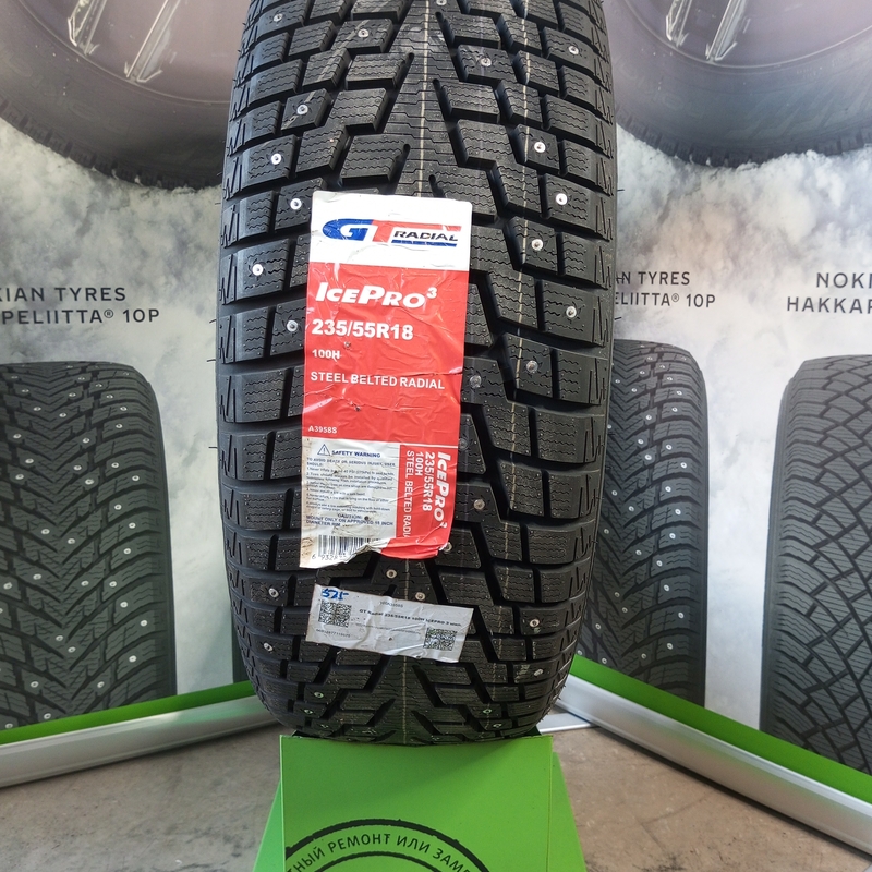 GT Radial IcePro 3 235/55R18 100H TL (шип.)