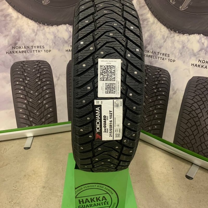 Yokohama IceGuard Stud IG65 215/65R16 102T XL TL (шип.)